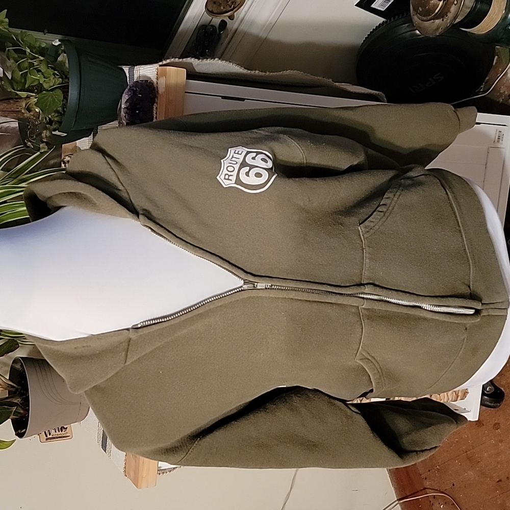 Zip up hoodie